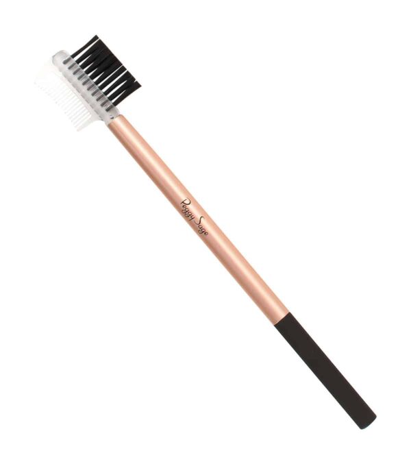 Brush with comb/ eyelash and eyebrow brush nylon