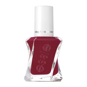 Essie gel couture paint the gown red 509