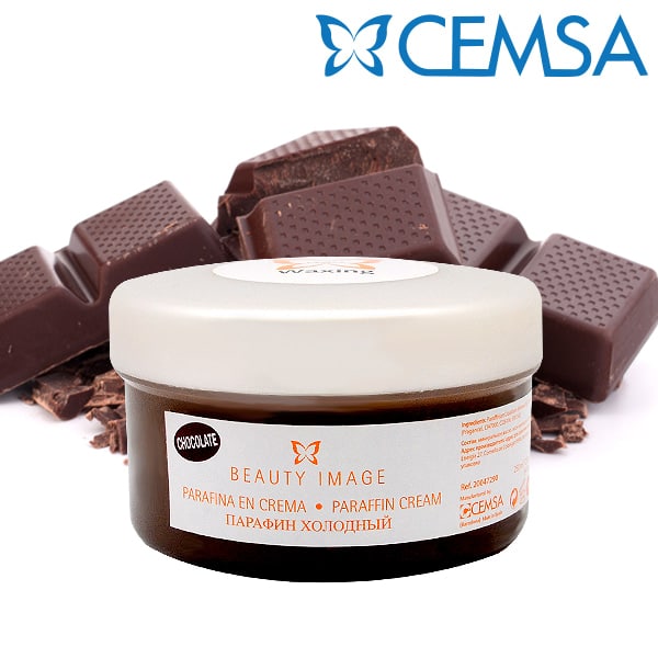 Κρύα παραφίνη σε κρέμα 190gr chocolate beauty image cemsa
