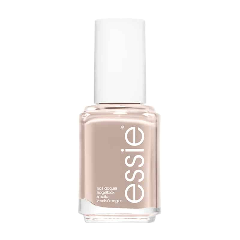 Essie color 121 polish topless & barefoot