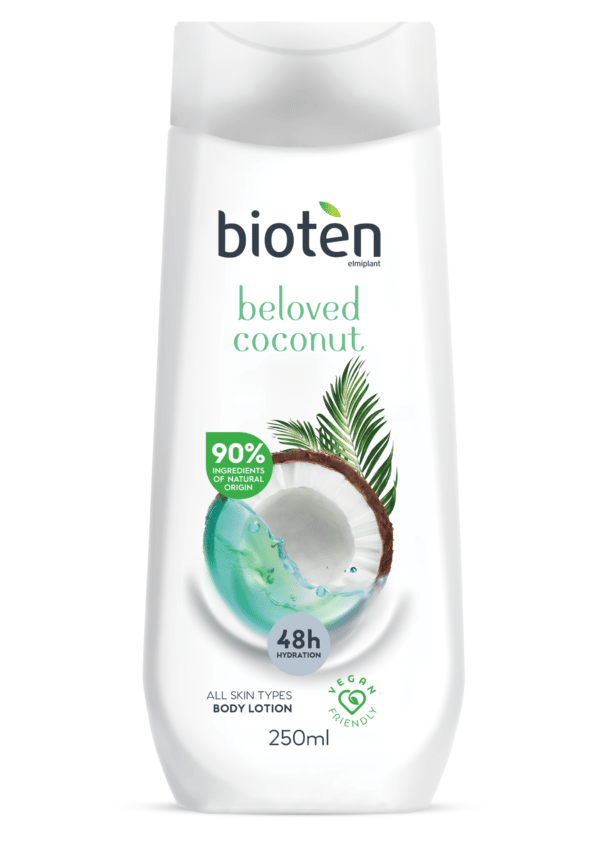 bioten body lotion beloved coconut 250