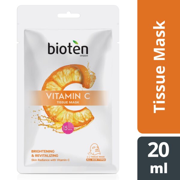 Bioten υφασμάτινη μάσκα vitamin C