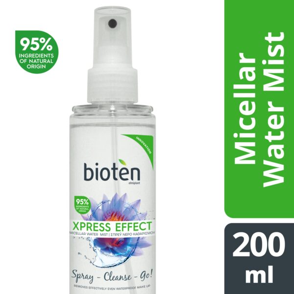 Bioten xpress effect spray νερό καθαρισμού προσώπου 200ml