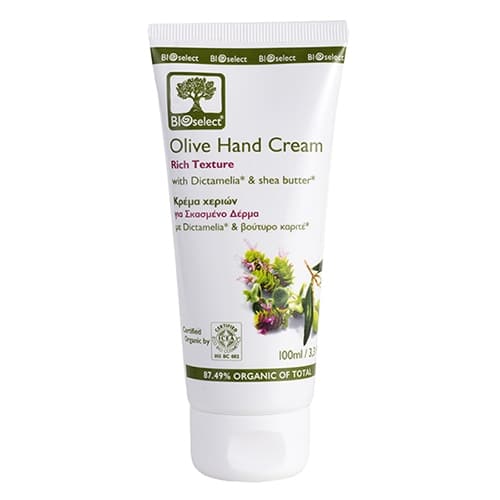 Bioselect organic hand cream for chapped skin 100ml