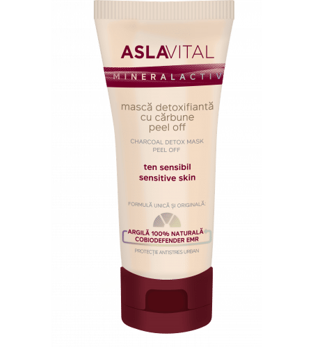 Gerovital detoxifying film mask with active carbon 100ml