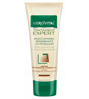 Gerovital μάσκα μαλλιών αναδόμησης με πετρέλαιο και κερατίνη 150ml