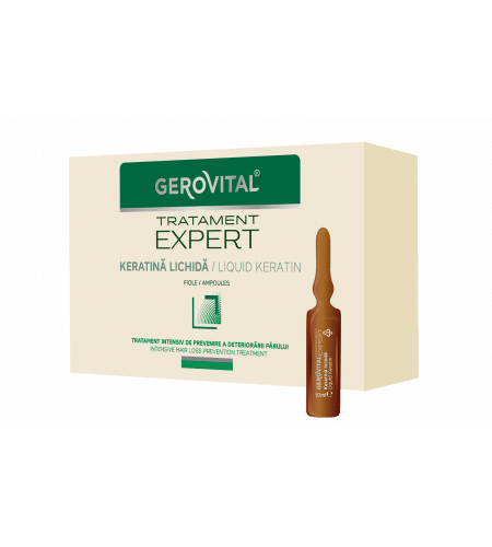 Gerovital θρεπτικές αμπούλες πρόληψης με κερατίνη