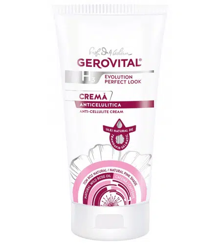 Οι 4 Καλύτερες Κρέμες για Κυτταρίτιδα και Σύσφιξη Gerovital κρέμα κατά της κυτταρίτιδας με υαλουρονικό οξύ 200ml, Καλύτερες Κρέμες για Κυτταρίτιδα και Σύσφιξη