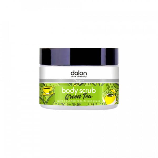 Dalon prime κρέμα απολέπισης σώματος green tea 500ml
