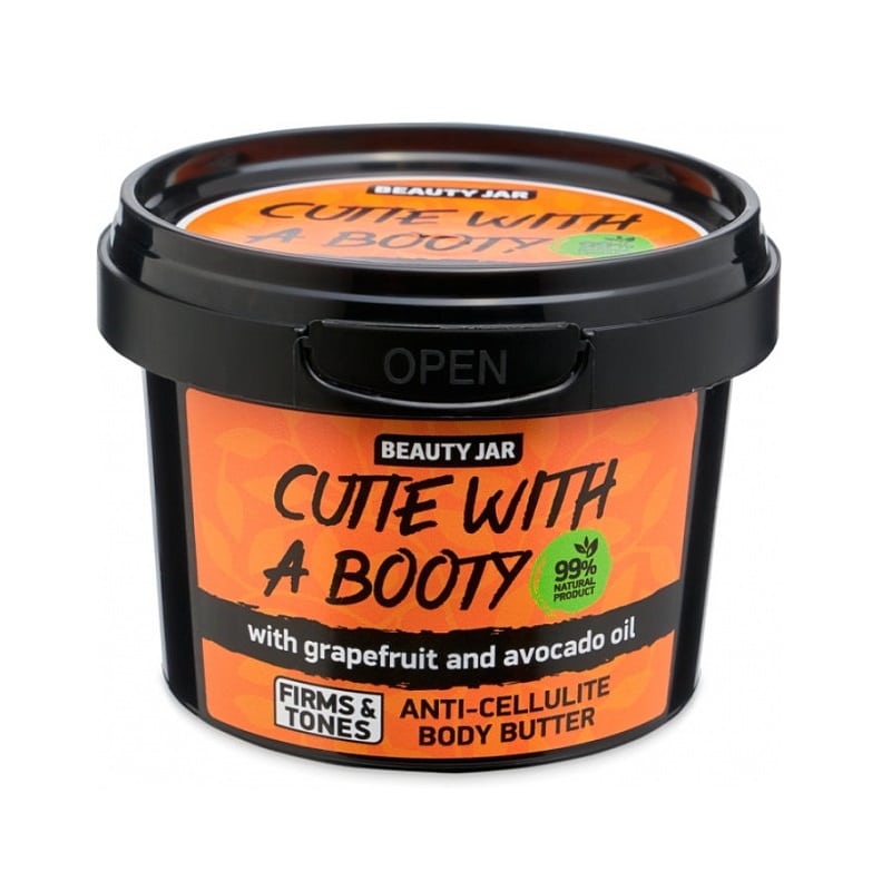 Beauty jar “CUTIE WITH A BOOTY” βούτυρο σώματος κατά της κυτταρίτιδας 90g