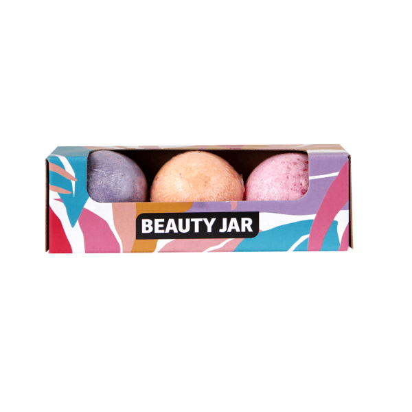 Beauty jar gift set bath bombs 3x115g