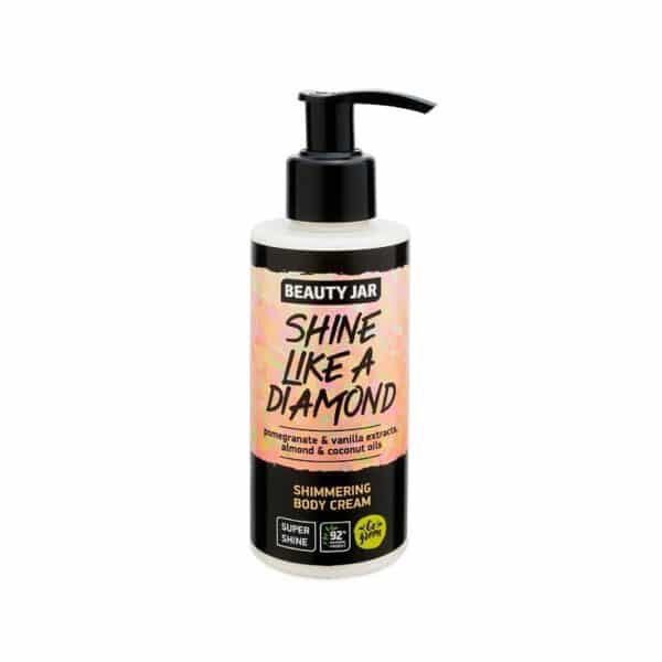 Beauty jar “SHINE LIKE A DIAMOND” κρέμα σώματος με shimmer 150ml