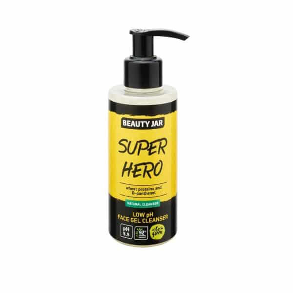 Beauty jar “SUPER HERO” καθαριστικό gel με χαμηλό Ph 150ml