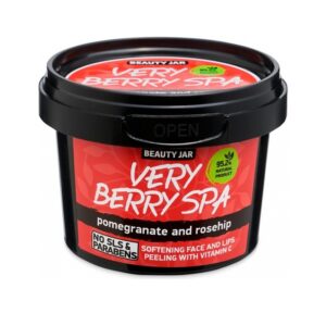Beauty jar “VERY BERRY SPA” peeling προσώπου και χειλιών με βιταμίνη C 120g