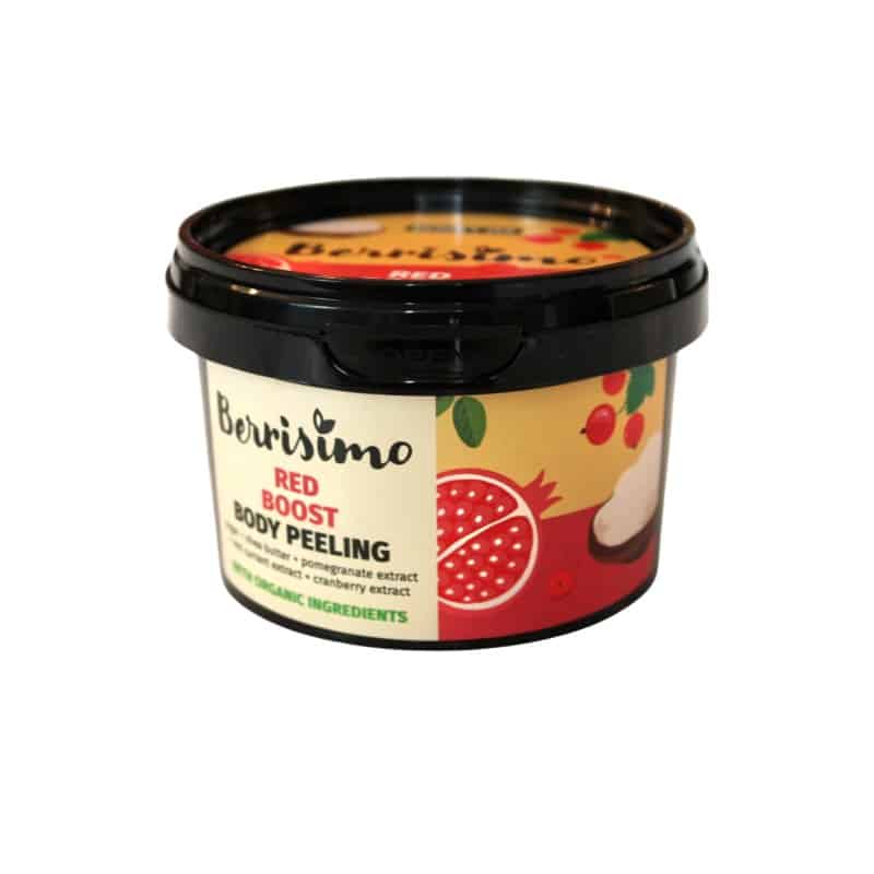 Beauty jar berrisimo “Red Boost” body polish scrub 300g
