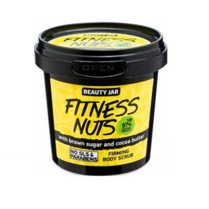 Beauty jar “FITNESS NUTS” συσφικτικό crub σώματος 200g
