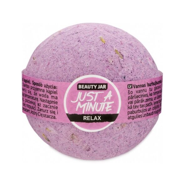 Beauty jar “JUST A MINUTE” bath bomb 150g
