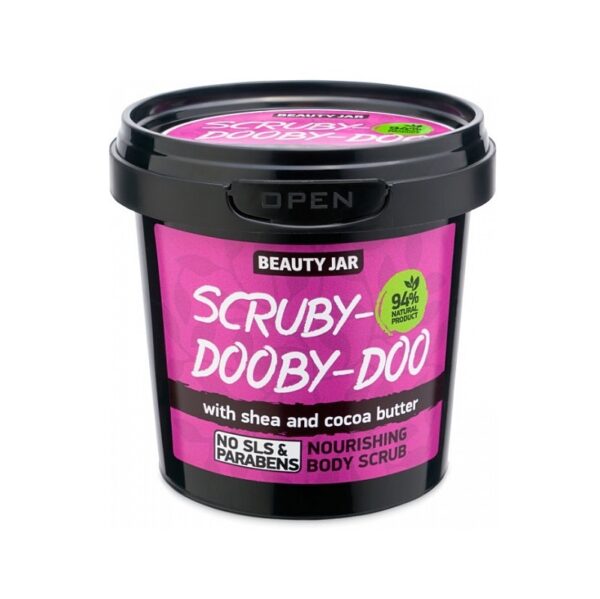 Beauty jar “SCRUBY-DOOBY-DOO” θρεπτικό scrub σώματος 200g