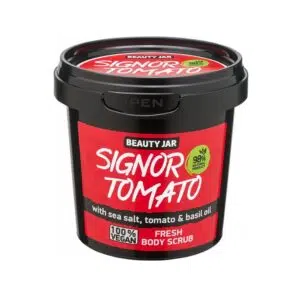 Beauty jar “SIGNOR TOMATO” δροσερό scrub σώματος 200g