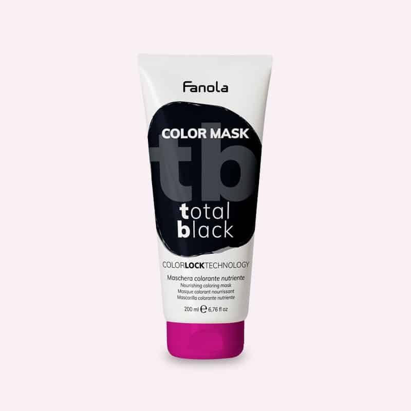 Fanola Color Mask μάσκα με χρώμα μαύρο 200ml