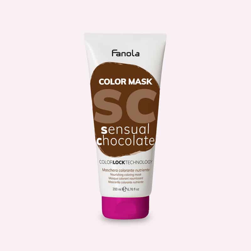 Fanola Color Mask μάσκα με χρώμα σοκολατί 200ml