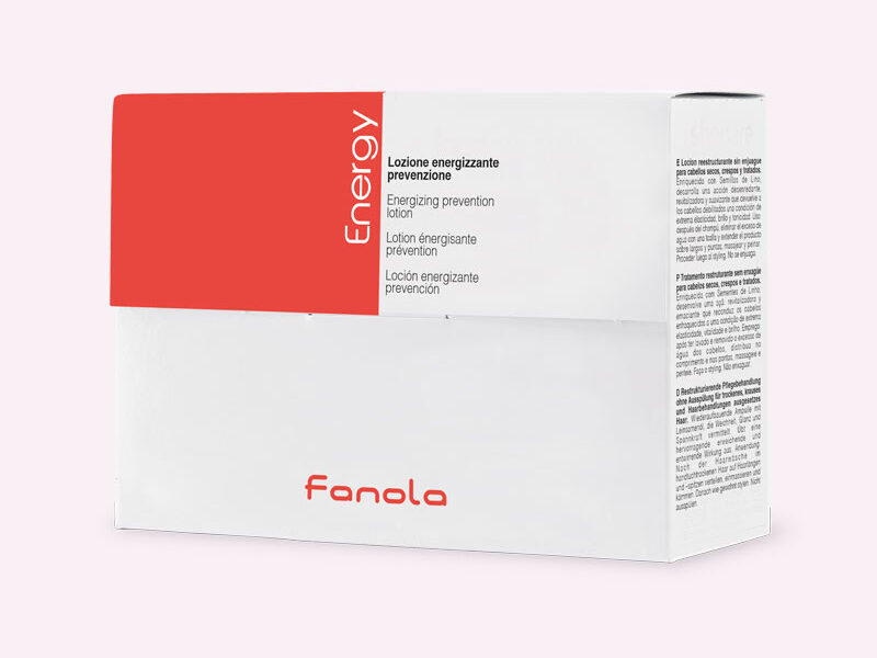 Fanola Energy αμπούλες κατά της τριχόπτωσης 12τμχ x 10ml