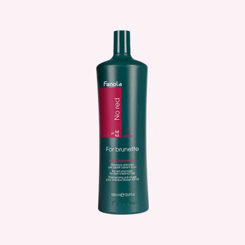 Fanola No Red shampoo against unwanted red tones in brown hair 1000ml