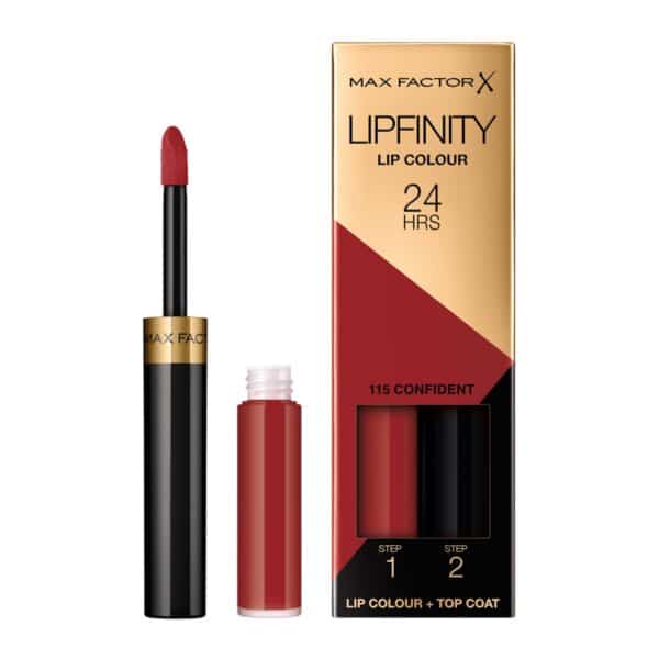 Max Factor lipfinity lip colour 2.3ml confident