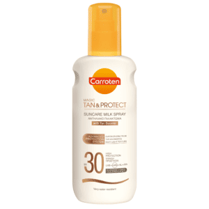 Carroten αντηλιακό γαλάκτωμα tan and protect SPF 30 200ml
