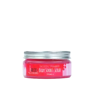 Aloe Plus daiquiri strawberry sorbet body scrub 200ml