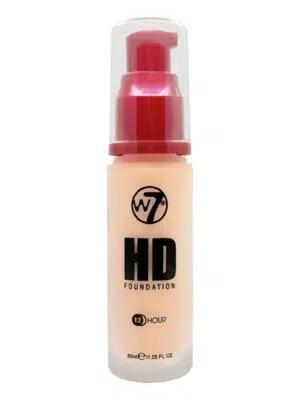 W7 HD foundation 30ml butter cream
