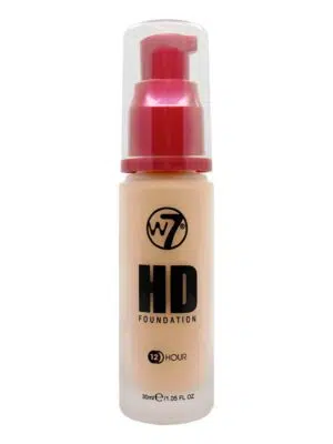 W7 HD foundation 30ml creme brulee