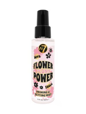 W7 flower power priming and setting spray peony 100ml