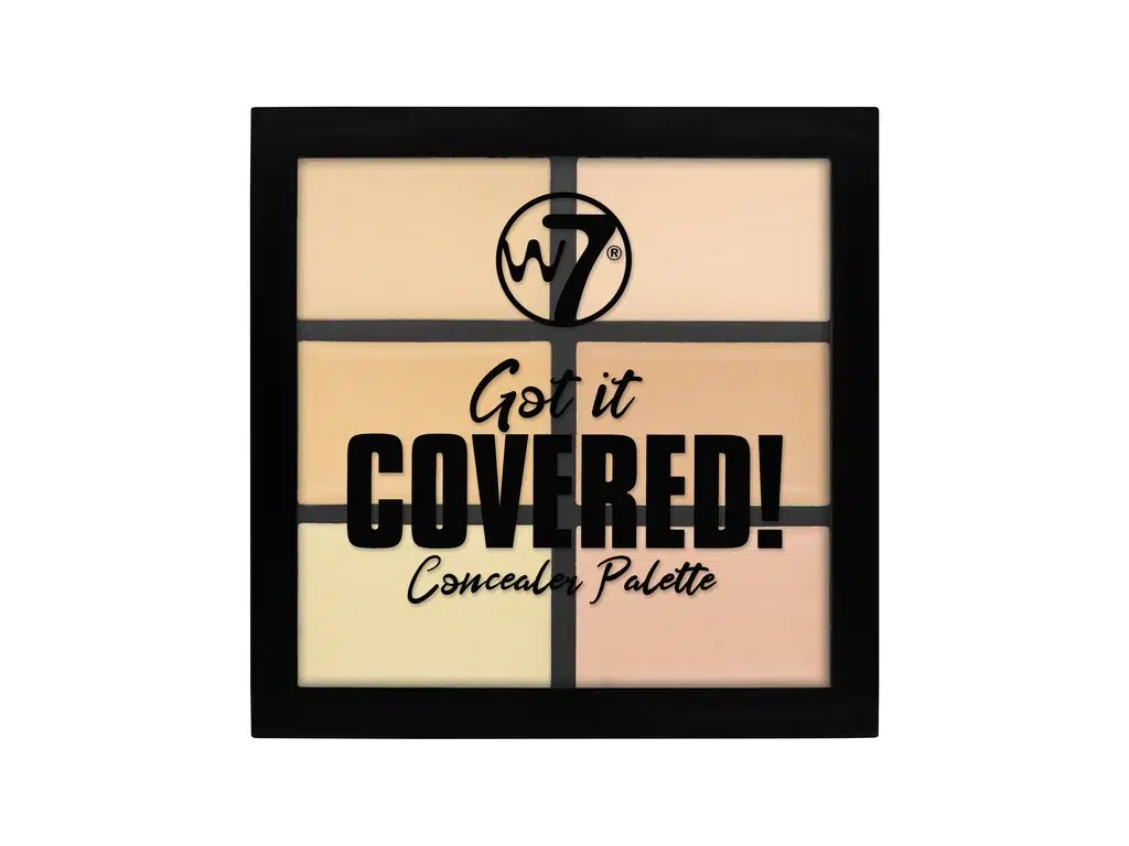 W7 got it covered concealer palette
