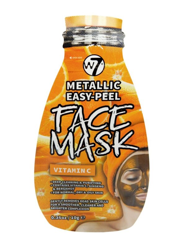 W7 metallic easy peel vitamin C face mask 10g