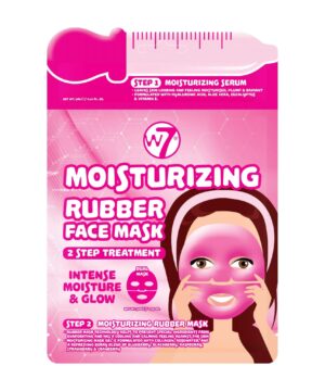 W7 moisturising 2 step treatment rubber face mask 5ml