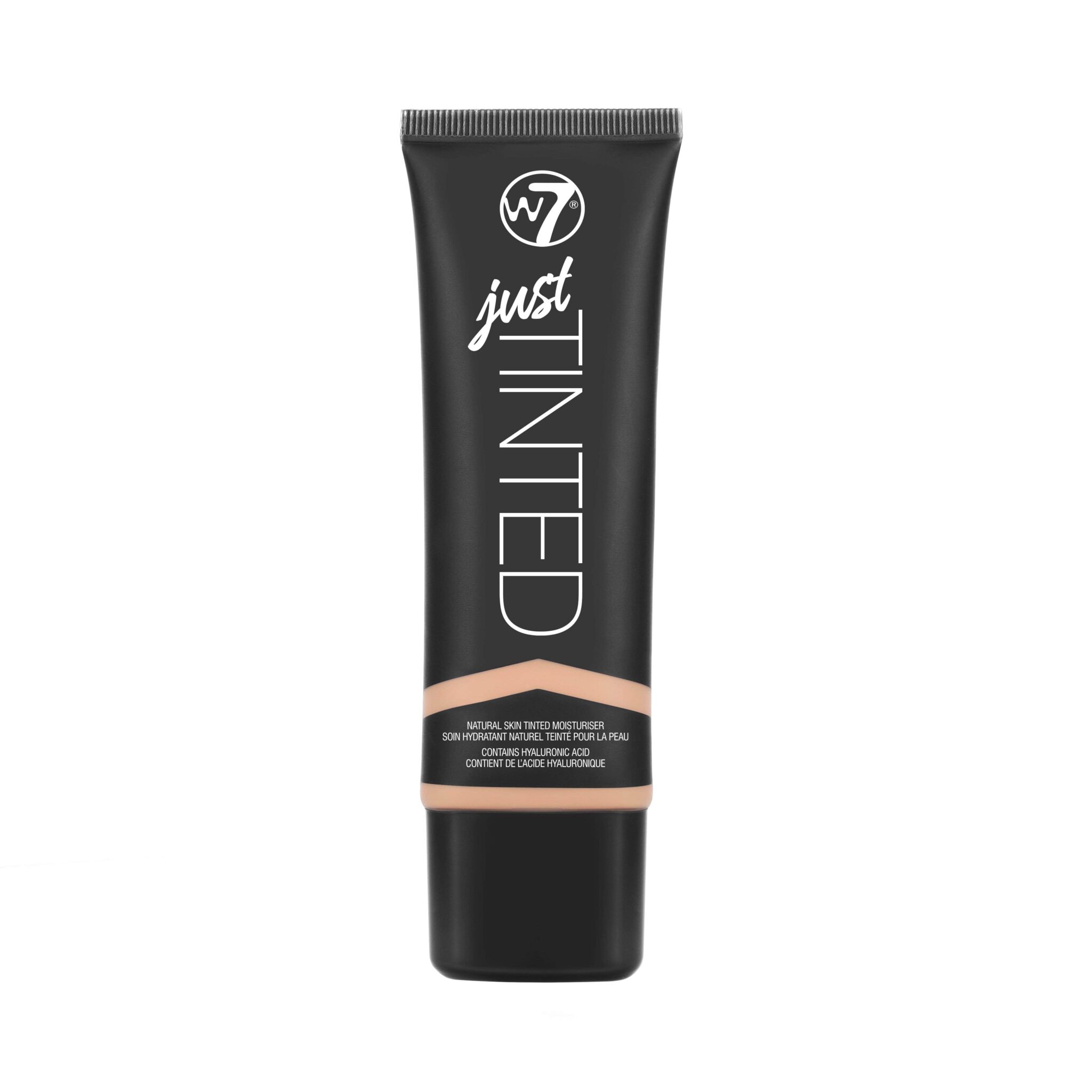 W7 natural skin tinted moisturiser foundation 48ml almonde scaled