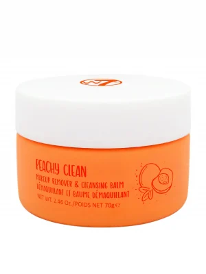 W7 peachy clean makeup remover and cleansing balm 70g