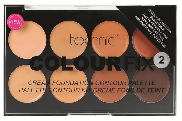 W7 technic colour fix 2 cream foundation contouring palette 28g