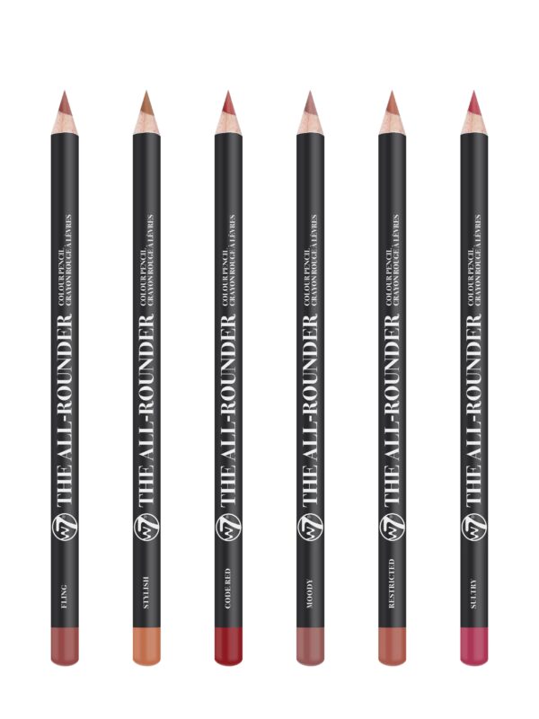 W7 the all rounder colour lip pencil set 1 scaled