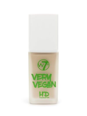 W7 very vegan HD foundation 32ml bare buff