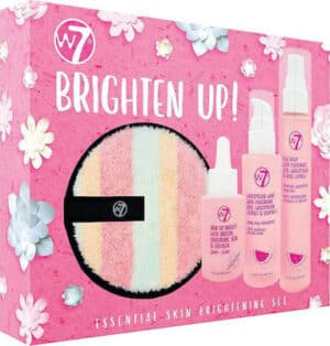 W7 brighten up skincare gift set