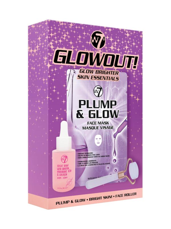 W7 glow out! glow brightening skin essentials set