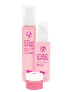 W7 hydro care face and lip gift set