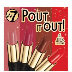 W7 pout it out lipstick gift set
