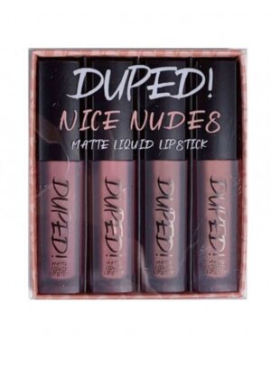 W7 duped! nice nudes liquid lipstick set