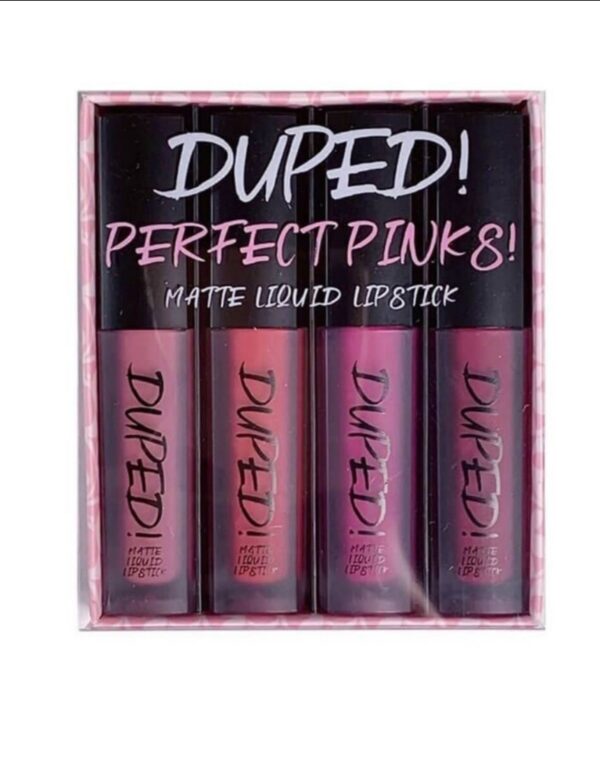 W7 duped! perfect pinks liquid lipstick set