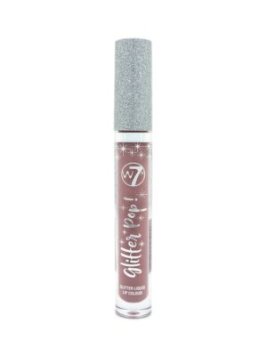W7 glitter pop liquid lipstick 2.5ml bare blitz