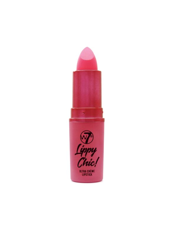 W7 lippy chic ultra creme lipstick 3.5g back chat