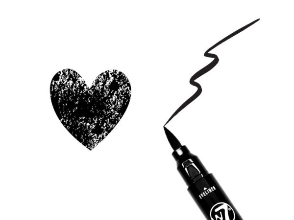 W7 love line and heart stamp eyeliner